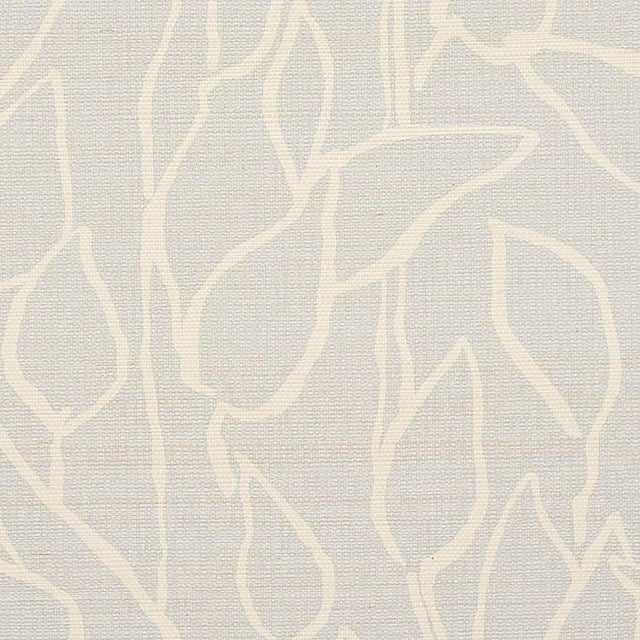 Mid-Century Modern Schumacher Solandra Vine Sisal Wallpaper in Sky - 10 Yards For Sale - Image 3 of 5