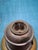 Metal Rare Miniature Bell Top Bell Bottom Antique Lantern "Rain Lantern" Style C. 1870 For Sale - Image 7 of 17