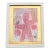 Contemporary Original Wayne Cunningham Abstract Collage in Pink Framed For Sale
