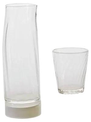 Carafe and Glass by Atelier George, Set of 2