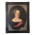 Antique Original Lady Oil Painting: Large 19th Century Baroness Portrait For Sale