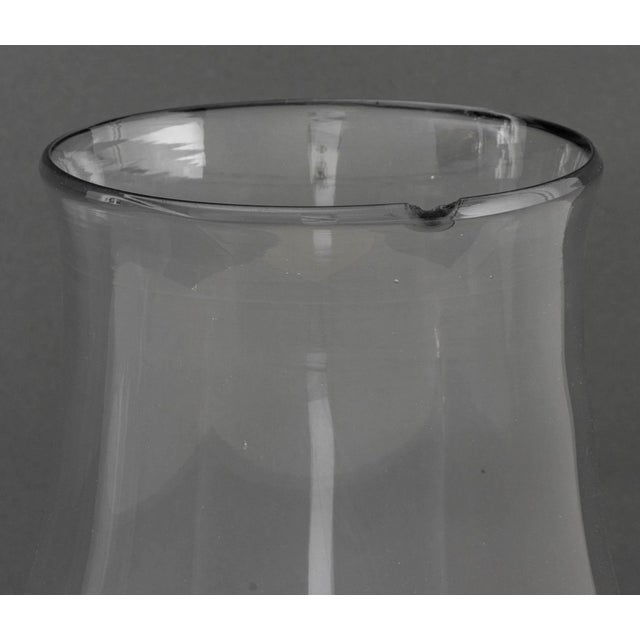 Modern Blown Glass Hurricane Shades, Circa 1830 For Sale - Image 3 of 6
