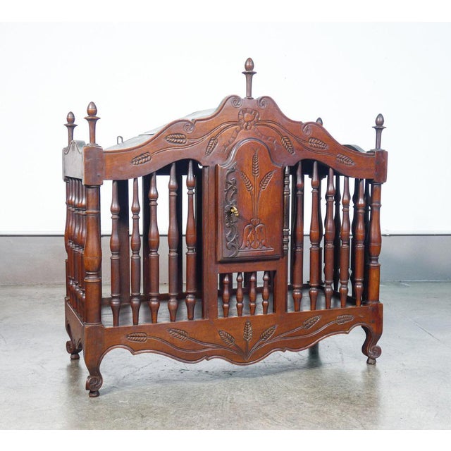 Brown Walnut Bread Maker, 19th Century For Sale - Image 8 of 8