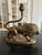 Metal Vintage Brass Lion Lamp, 1970s For Sale - Image 7 of 13