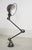 Industrial Two Arm Wall Lamp Industrial Adjustable Sconce Hammered Metallic Grey Silver Finish by Jielde, 2010s For Sale - Image 3 of 18