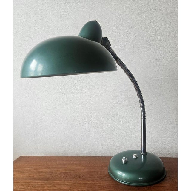 Mid-Century Industrial Table Lamp by Helo Leuchten, Germany, 1950s For Sale - Image 9 of 15