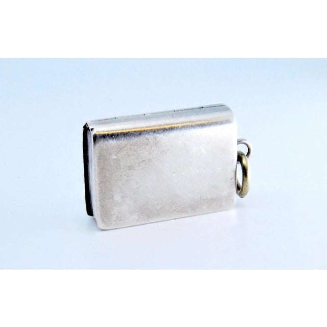 George III Book-Shaped Silver and Gold Vinaigrette Box For Sale - Image 9 of 10