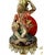 Vintage Italian Carved Wood Monkey Wall Sconces, Hand-Painted - a Pair For Sale - Image 11 of 14