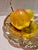 1960s Silver Plated Brass Swing Handle Basket Dish For Sale - Image 9 of 11