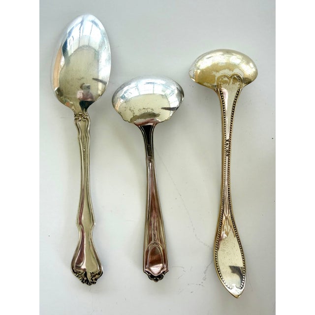 1930s Silverplate Flatware Service for 8 For Sale - Image 9 of 14