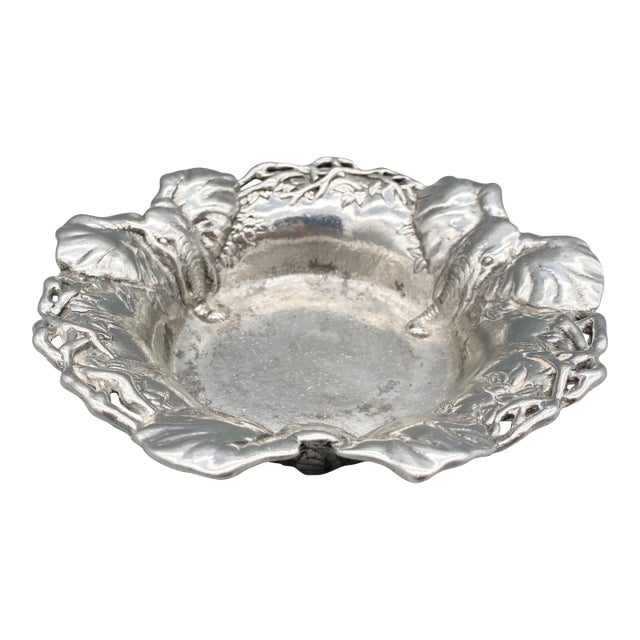 1990s Arthur Court Elephant Champagne Coaster – Safari / Country Lodge For Sale