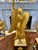 Pair of 19th Century Swedish Empire Ormolu and Marble Winged Victory Candelabra For Sale In Boston - Image 6 of 10