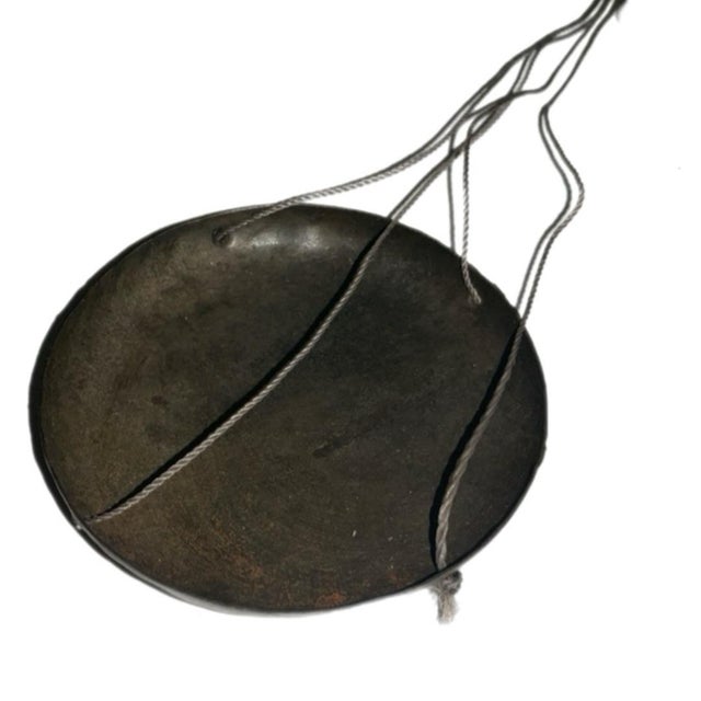 Late 19th Century Antique Hand-Carved Asian Dotchin or Opium Scale With Elephant Design For Sale - Image 5 of 12