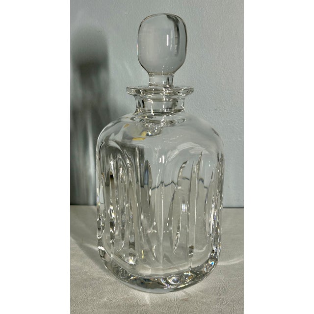 Vintage Cut Crystal Portuguese Decanter With Stopper For Sale In Philadelphia - Image 6 of 13