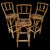 Rattan Bar Stools, 1960s, Set of 3 For Sale - Image 6 of 14