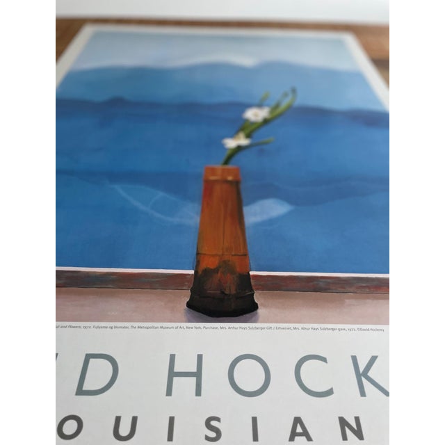 Paper David Hockney (1937-2026), Mt. Fuji and Flowers (1972), the Metropolitan Museum of Art, New York, Copyright David Hockney, Printed in Denmark For Sale - Image 7 of 12