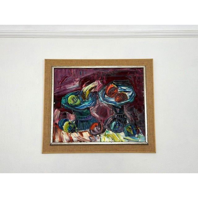 Roy, Still Life, 1969, Oil on Canvas, Framed For Sale - Image 14 of 18