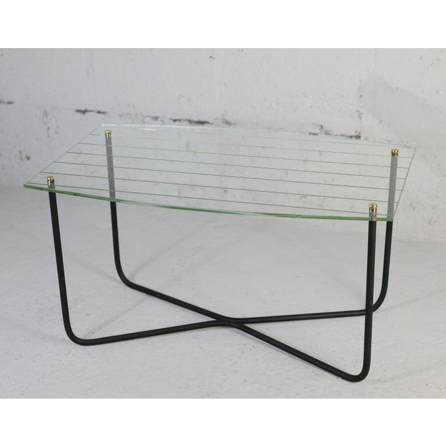 French Coffee Table by Jacques Hitier, 1950s For Sale - Image 9 of 18