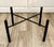Vintage Italian Chinoiserie Tole Tray Coffee Table With Faux Bamboo Base For Sale - Image 12 of 15