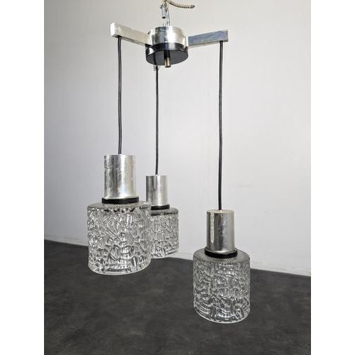 Space Age Chandelier Pendant Lamp For Sale - Image 3 of 8