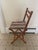 Vintage Canvas Childs Beach Chair For Sale - Image 4 of 6