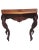 Victorian Rococo Style One Drawer Mahogany Console Table, Circa 1890s For Sale - Image 9 of 9