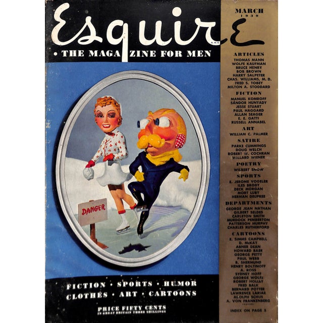 Esquire March 1939 For Sale