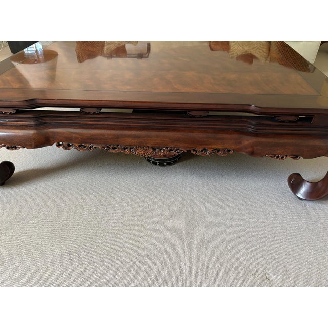 Ralph Lauren Attributed Ralph Lauren Beekman Cocktail Table For Sale - Image 4 of 4