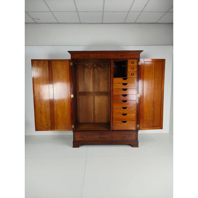 Mahogany Wardrobe by H. Pander & Zonen, Late 19th-Century For Sale - Image 4 of 18