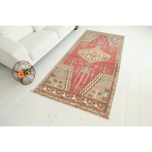 Oushak Antique Handknotted Rug For Sale - Image 9 of 11