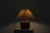 Vintage Scandinavian Table Lamp with Teak Base For Sale - Image 6 of 7