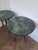 French Marble and Metal Side Tables, 1930, Set of 2 For Sale - Image 6 of 7