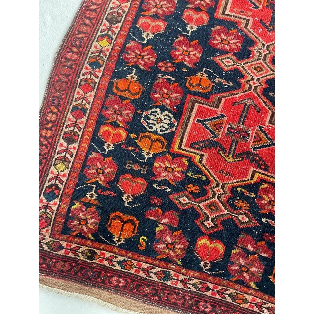 **All of our Antique rugs and Vintage rugs have been cleaned and are ready to use!** Enjoy! Name: SUPER FUNKY Yellow Goats...
