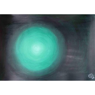 Anna Maria Caboni, Green Light, 2010, Acrylic Painting For Sale
