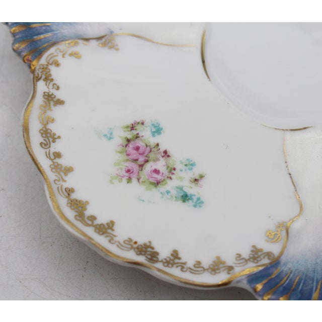 Cream Late 19th Century Porcelain Sauce Boat & Undertray by R. S. Prussia For Sale - Image 8 of 8