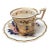 Antique English Imari Pattern Teacup and Saucer For Sale