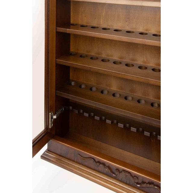 Vintage Pipe Display Cabinet, Late 20th Century For Sale - Image 4 of 6