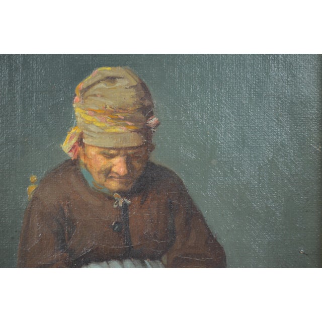 American Fine James Champney Painting in Giltwood Frame Signed & Dated For Sale - Image 3 of 7