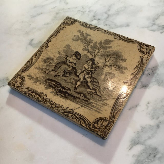 Two of this series are available. Dimensions: 6" x 6" x .375" 0.26