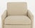 Beige Pair of Modern Wool Upholstered Reclining Chairs For Sale - Image 8 of 12