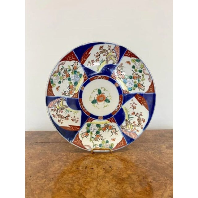 Japanese Imari Charger, 1920s For Sale - Image 4 of 4