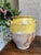 Pair Antique Provincial French Yellow Glazed Pottery Confit Pot Urn Vessel Vase For Sale In Dallas - Image 6 of 13