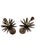 Vintage Bronze Palm Tree Table Lamps - a Pair For Sale - Image 9 of 10