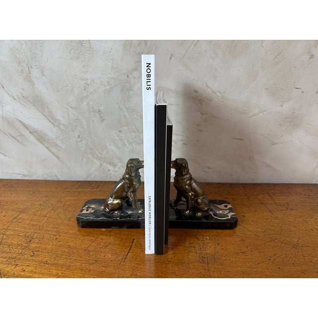 Vintage Setters Bookends, 1950, Set of 2 For Sale - Image 15 of 16