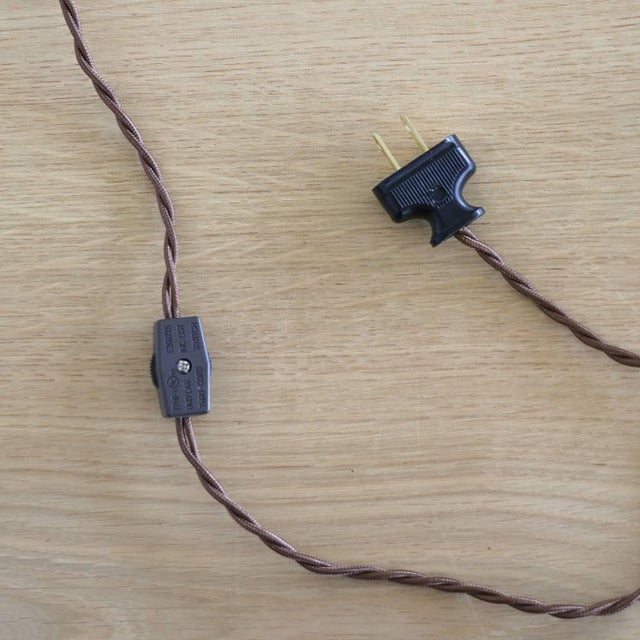 1960s French Rattan Lamp by Louis Sognot For Sale - Image 10 of 10