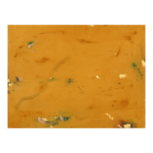 Burned in Your Shadow - Minimalist Yellow Abstract Textural Original Artwork by Taylour Martin