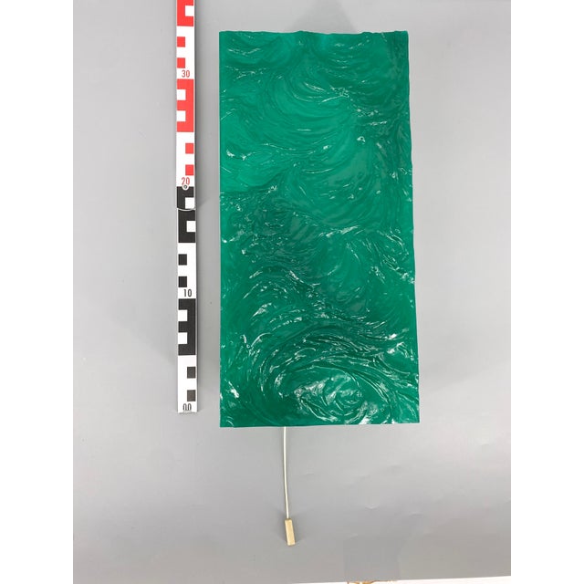 Space Age Pop Art Green Wall Lamp by Uwe Mersch, 1970s For Sale - Image 12 of 14