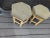 1930s Vintage Pair of Rattan Stools For Sale In Chicago - Image 6 of 6