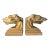Early 20th Century Nuart Greyhound Bookends- a Pair For Sale