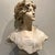 An impressive german art nouveau painted plaster bust of sappho, the celebrated ancient greek poet, after h. L. Bläsche,...